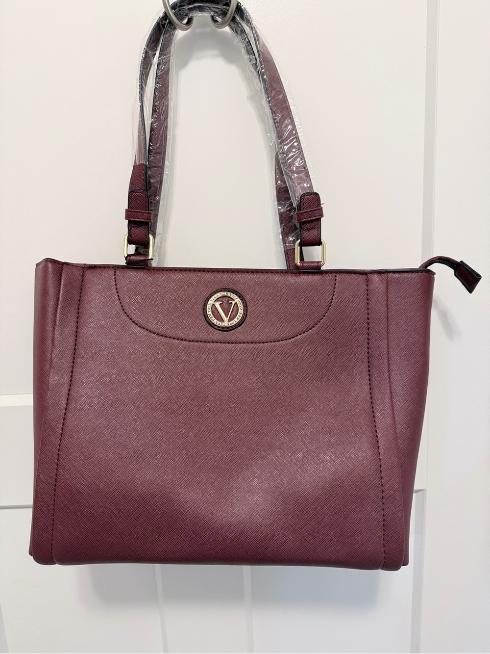 Vera New York structured shoulder tote handbag - Picture 1 of 7